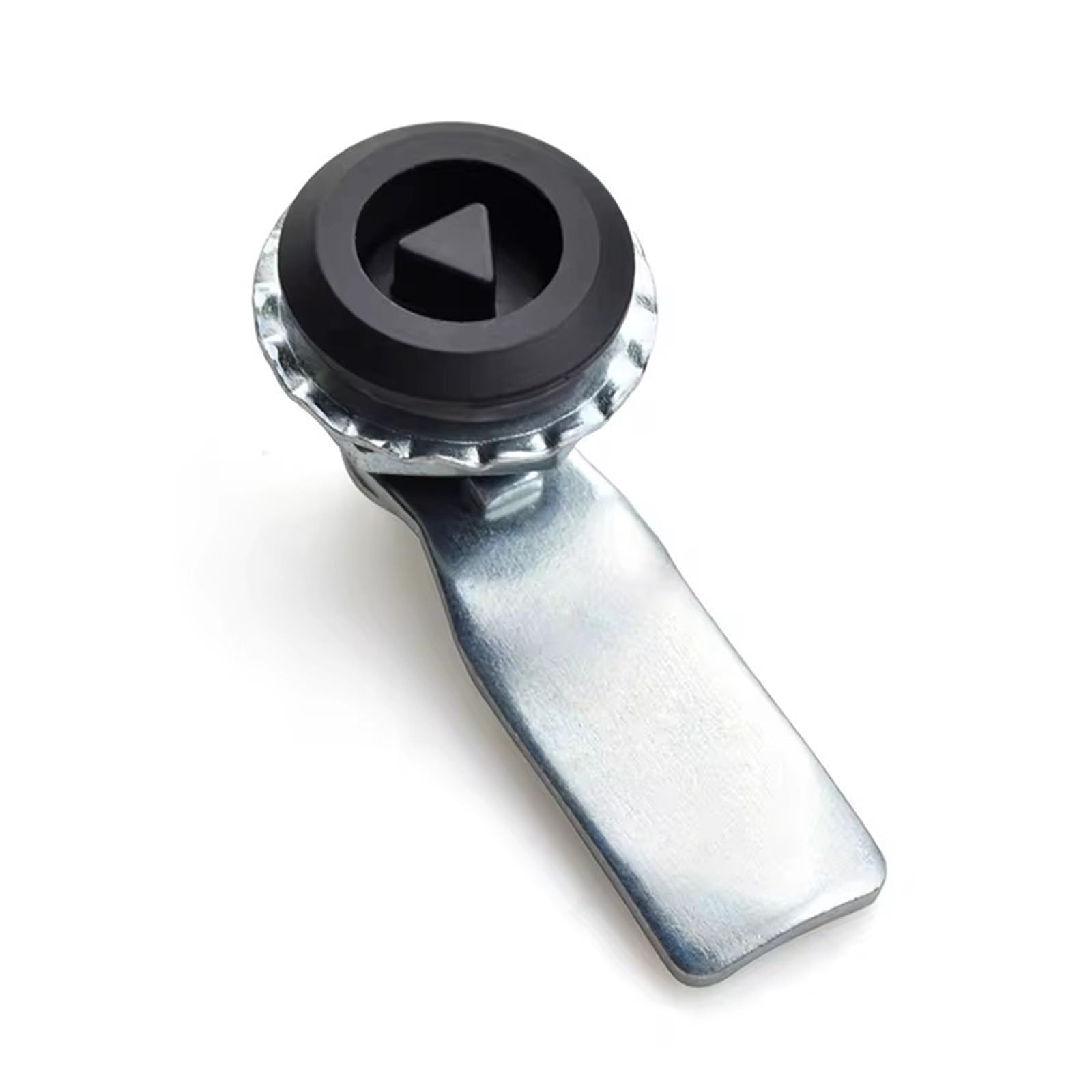 Cerradura de leva tubular de acero inoxidable con llave triangular - Cerradura de gabinete de 1 pieza for soluciones de almacenamiento seguras