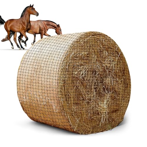 Filet à foin pour balles rondes Filet d'alimentation à mailles