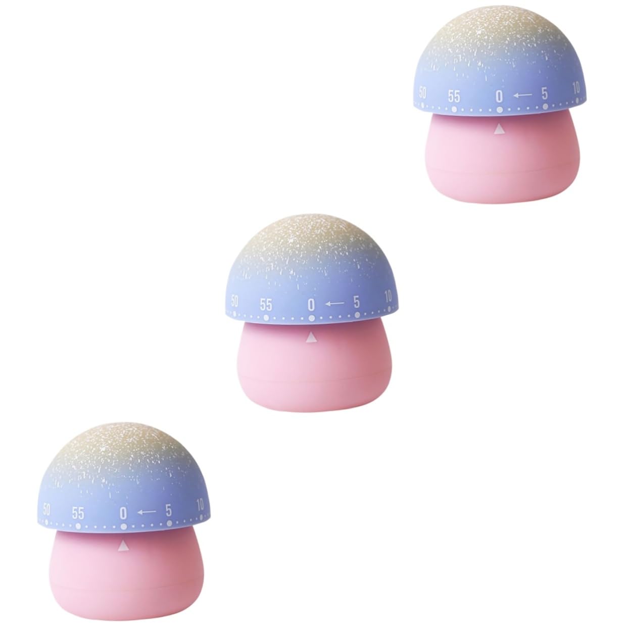 PRETYZOOM 3pezzi Timer Meccanico Per Cucina Forma Di Animale Timer Rotante Per Conto Alla Rovescia Utile Per Cottura Sport e Studio Funzione Semplice e Pratica Colori Casual