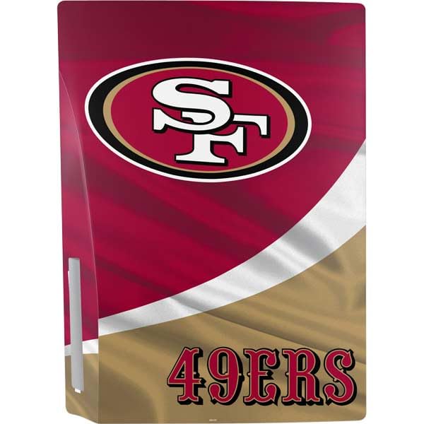 Skinit Decal Gaming Skin Compatible with PS5 Bundle - Officially Licensed NFL San Francisco 49ers Design