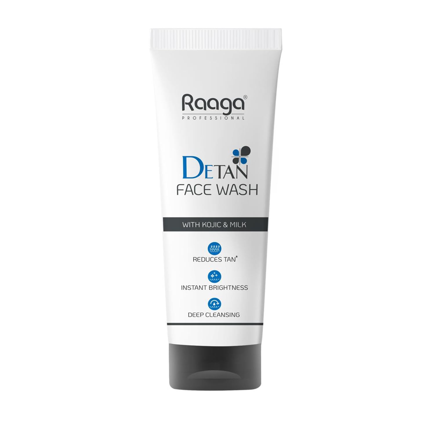Raaga Professional De-Tan Face Wash with Kojic Acid & Milk | Reduces Tan | Instant Brightness | Deep Cleansing | For All Skin Types | 100 ml-image-45