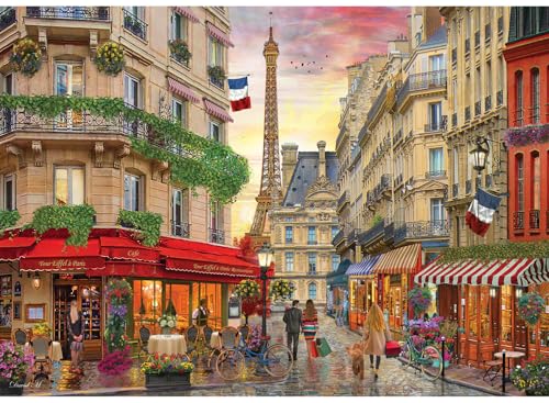 Anatolian Puzzle 1500 piezas: Caf&eacute; Eiffel