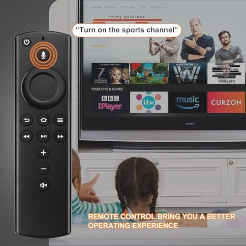 Image of ZdalaMit Original Replacement Voice Remote Control Compatible for FlRE TV Stick and for AMZ FlRE TV Stick (2nd Gen)