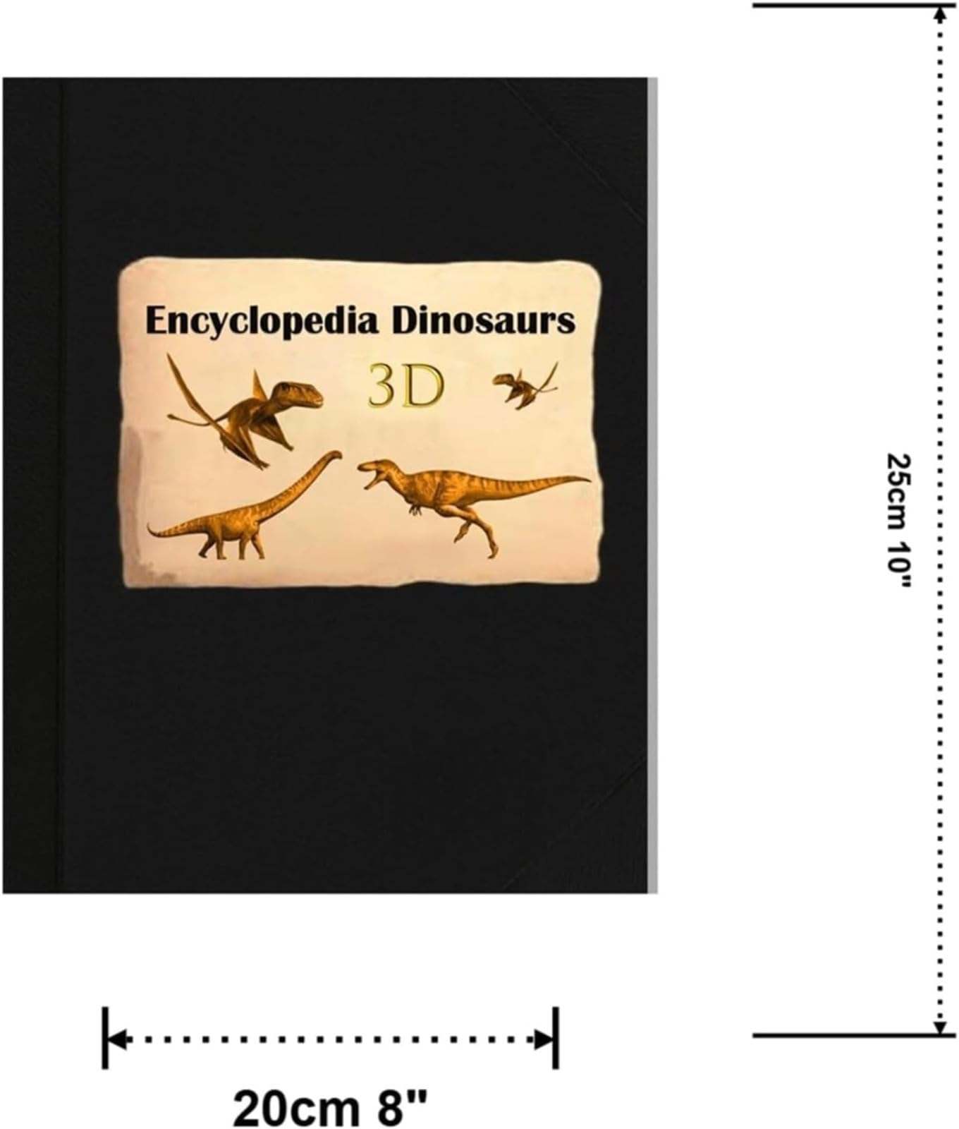 Générique Enciclopedia dei Dinosauri Preistorici 3D per Bambini – Libro Pop-up interattivo con Fatti Divertenti, Illustrazioni realistiche, Regalo educativo