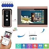 timbre inalambrico exterior ip65 ♬ Vision Visión nocturna por infrarrojos y detección inteligente de movimiento: se utilizan millones de píxeles HD con lentes gran angular. Te permite ver claramente en la oscuridad de la distancia. Proporciona la protección necesaria por la noche para evitar robos y delitos deliberados.