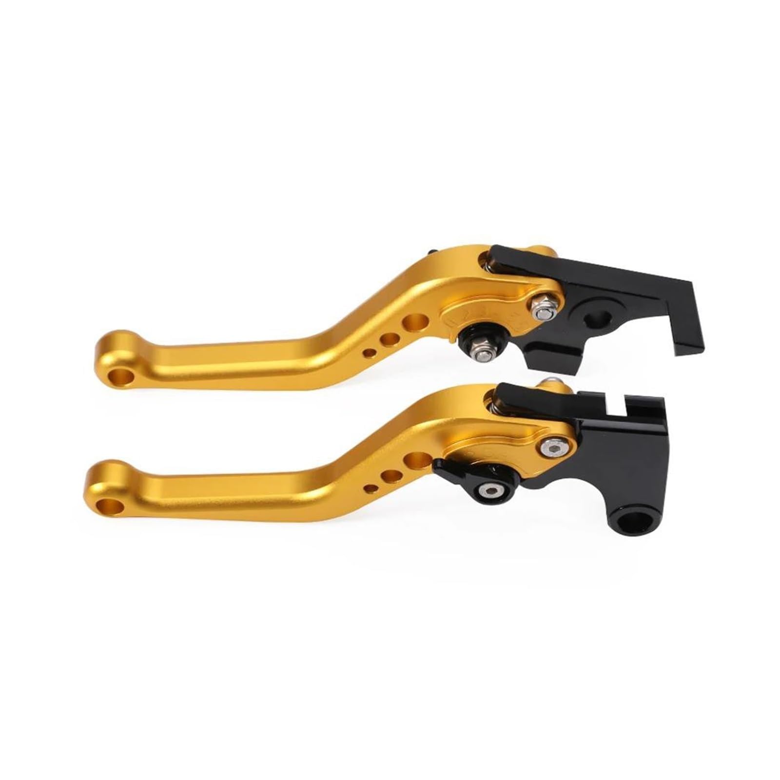 USQBUZHHK Brake Clutch Lever Brake Clutch Lever for F800GS ADV F800R F800GT F800ST F800S F650GS F700GS F800 F650 GS Motorcycle Adjustable Handles(Gold)