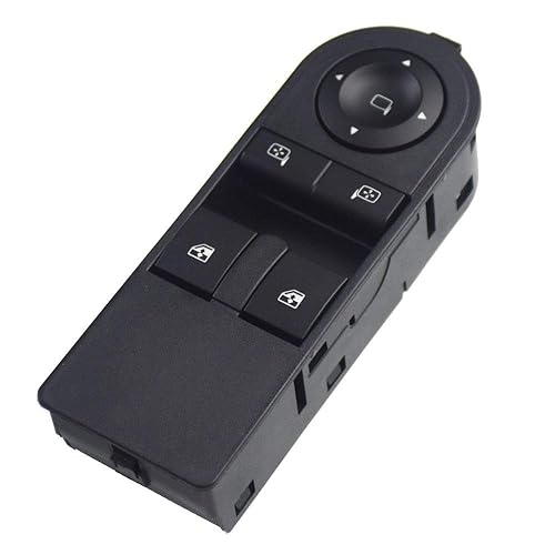 Power Window Window Control Switch Button Compatible with Opel Zafira B 2005 2006 2007 2008 2009 2010 2011 2012 2013 2014 2015 Window Master Switch
