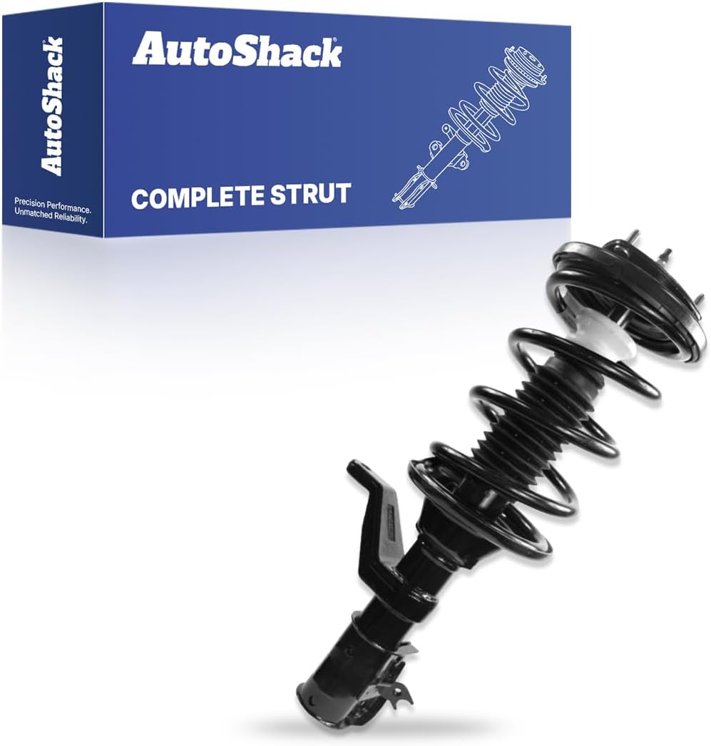 AutoShack Front Complete Strut & Coil Spring Assembly - Driver Side for Honda, Element 2003-2011, FWD 4WD L4 2.4L