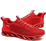 【Breathable Construction】Enjoy enhanced breathability with the advanced materials used in the construction of these sneakers, keeping your feet cool and dry during workouts.