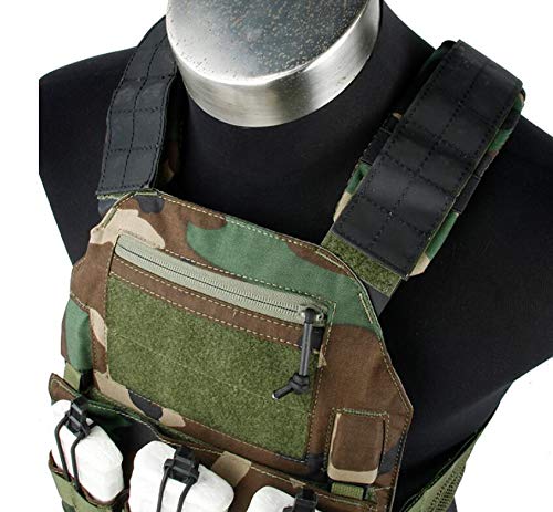 Amazon | TMC 420プレートキャリア（ウッドランド）屋外ゲーム