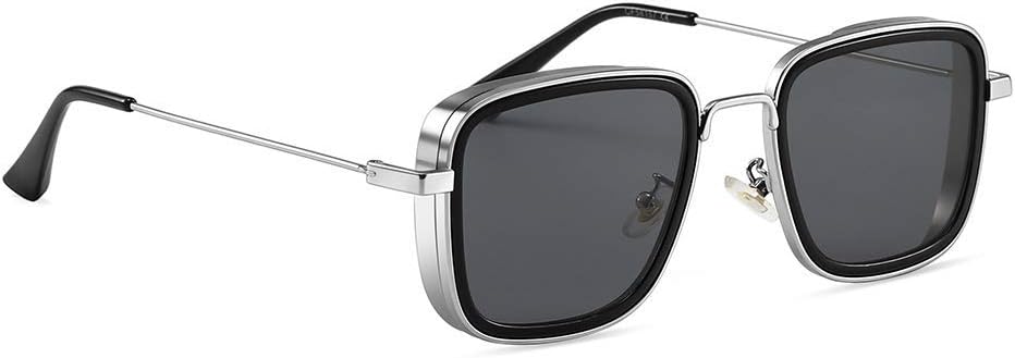 Smooth Leg Covers Lightweight Square Kabir Singh Sunglasses for Men