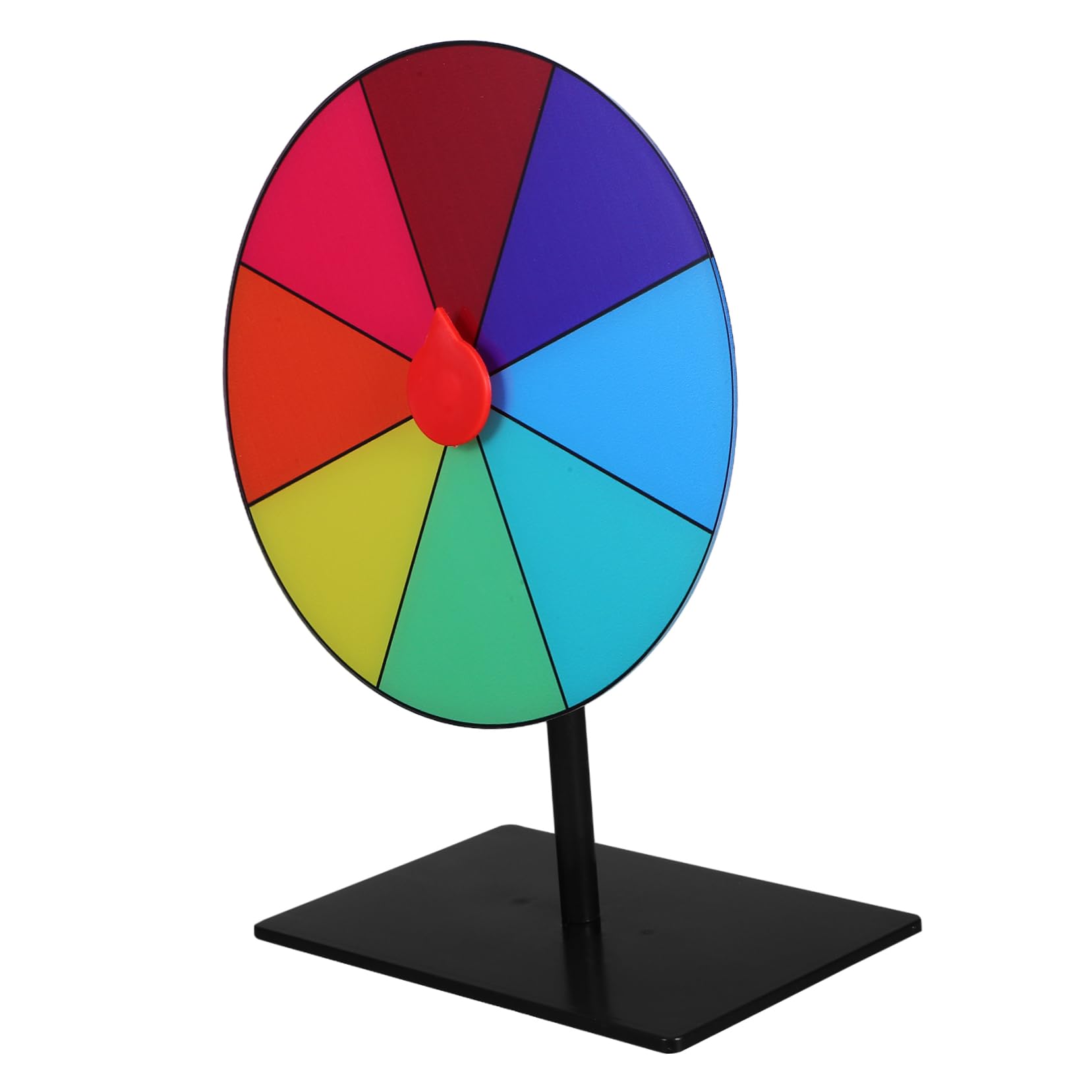 ABOOFAN Dry Erase Prize Wheel for Interactive Fun Reusable for Games and Events Slots for Exciting Prize Draws and DIY Activities Tabletop Game Roulette