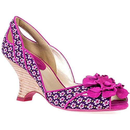 Escarpins peep-toe Ruby Shoo Holly parfaits pour un mariage rétro - 2
