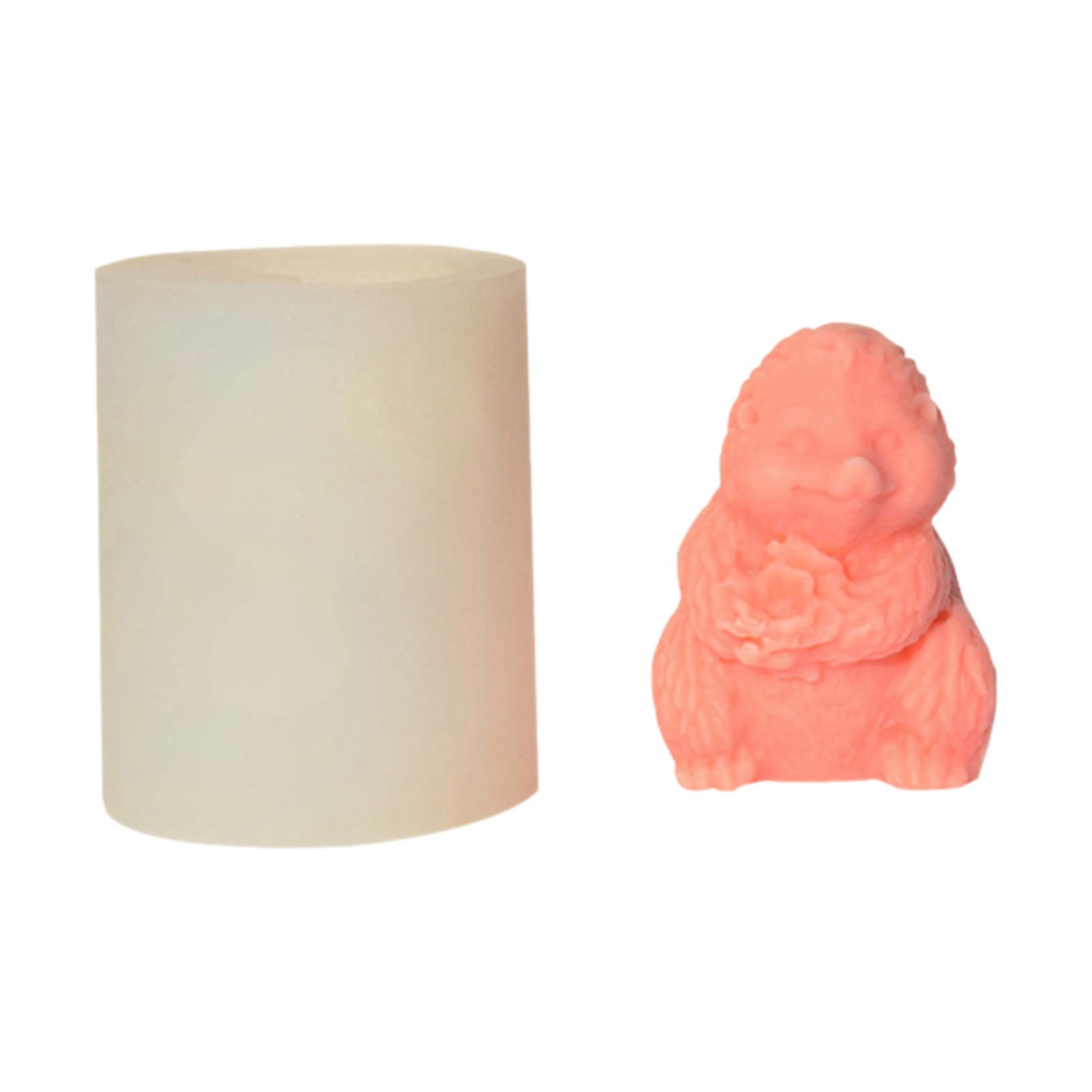 Kalttoy 3D Sloths Silicone Animal Molds Cartoon Sloths Mold Clay Molds for Making