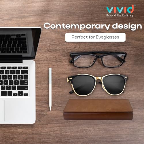 Image of VIVID Unisex Specs Magnetic Eyewear Dabbi Faux Leather Hard Case Cover