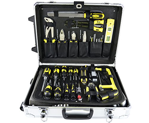 CAJA DE HERRAMIENTAS ALUMINIO 159 PIEZAS