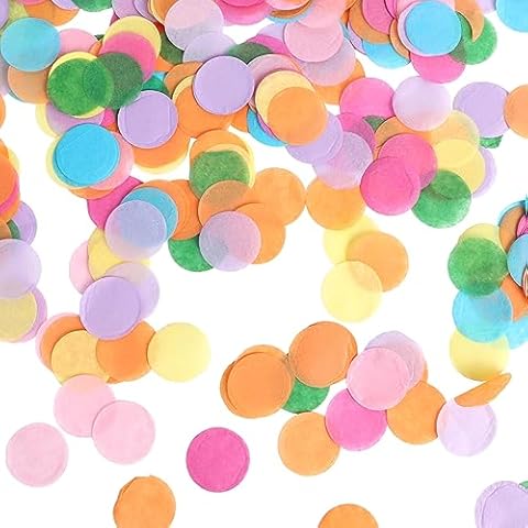 Lollanda 10000 Pieces Multicoloured Confetti Cover