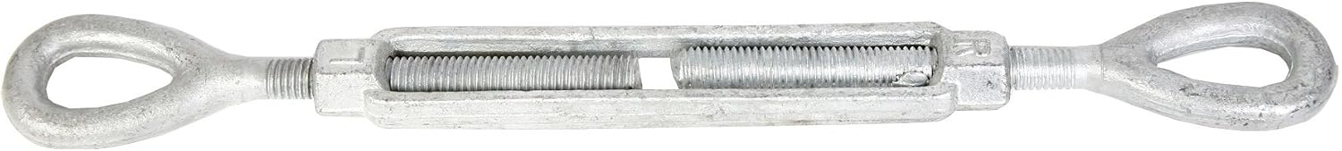 Tensor de acero galvanizado Ojal 1/2 x 6 pulgadas