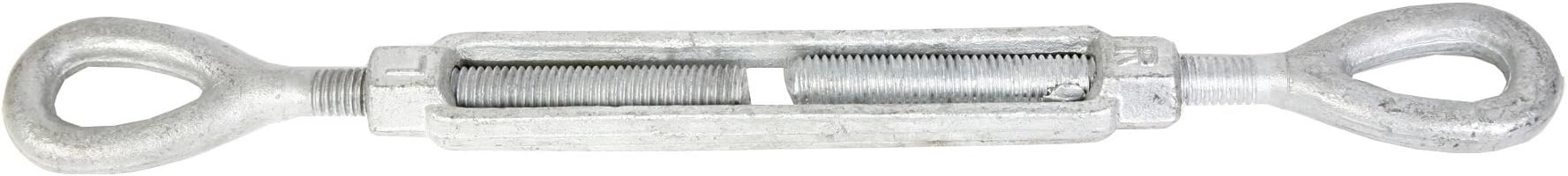 Koch 103015 Forged Turnbuckle, 1/2-Inch by 6-Inch Eye and Eye, Galvanized