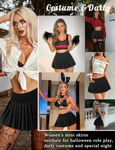 Avidlove Skirts for Women Y2k Mini Skirt Casual Pleated Short Skirts Pleated Cheer Skirt2