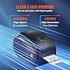 VEVOR Bluetooth Stampante Termica, Stampante per Etichette Edesive 4x6, Etichettatrice Termica Compatibile a Windows/MAC OS/Linux/Chromebook, Supporta DHL, USPS, FedEx, Shopify, Ebay, Amazon ecc.