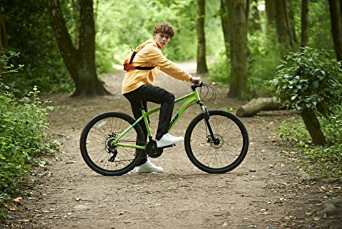 Foto von Wildtrak - Alu-Mountainbike, Erwachsene, 27.5 Zoll, 21-Gang, Shimano-Schaltung - Grün