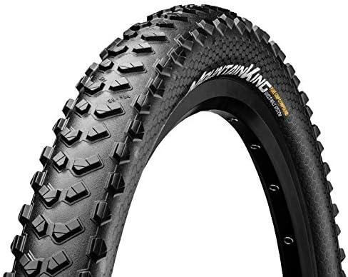 Continental Mountain King Performance MTB Folding Bike Tire - 26 x 2.3, Black