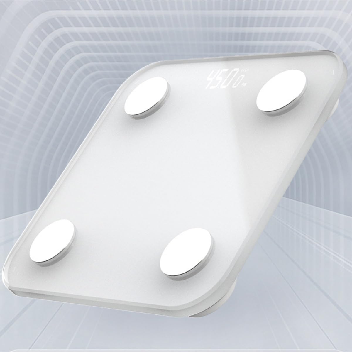 Body Fat Scale, Waga Łazienkowa Z Ładowaniem USB, Cyfrowa Waga Do Pomiaru Tkanki Tłuszczowej, Wielofunkcyjna Body Weight Bathroom Scales(Black)