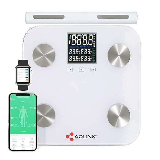Balança Digital de Bioimpedância até 180Kg Aolink A48-B