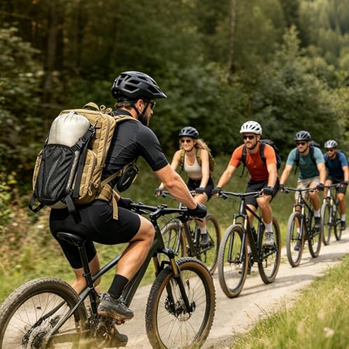 Almacenamiento portátil desmontable para llevar el casco sin ocupar las manos 2