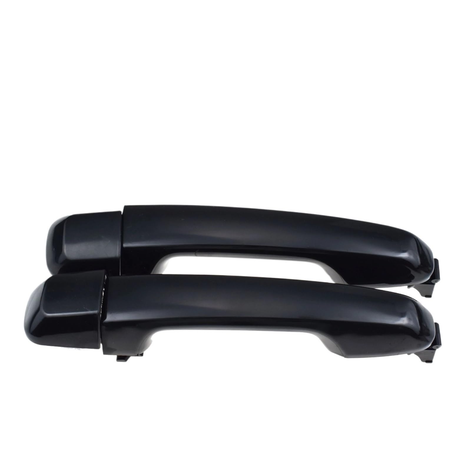 Pacsci Rear Pair Car Outer Door Handle For Toyota For 4Runner 2010-2020 For Prado For Land For Cruiser For Lexus Gx460 Black Outside Door Handle Front Rear Left Right(Rear Pair)