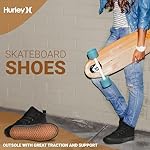 Hurley Roddy Kids High Top Skateboard Sneakers, Sports Shoes for Boys and Girls - Image 4