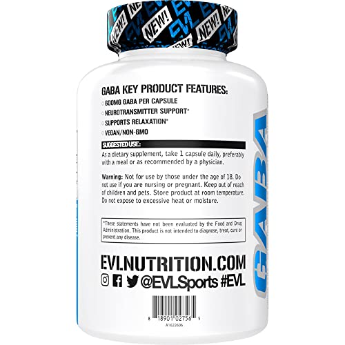 Evlution Nighttime Fat Burner Support Stack Nutrition Nite Lean Thermogenic Fat Burner Support For Men Plus Potent Gaba Sleep Supplement - Overnight Metabolism And Weight Loss Support - 2 Pack #TOP7
