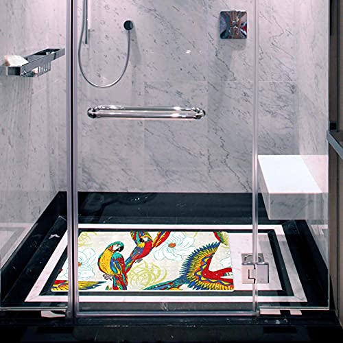 Tapis antidérapant pour baignoire Phoenix 41x71 cm avec ventouses - 7