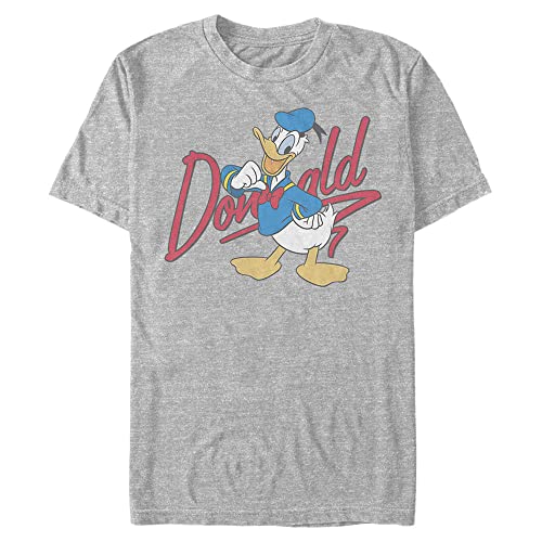 T-shirt Donald Disney grande taille 3XL sport homme gris
