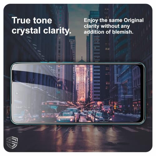 Image of Military-Grade Gorilla Tempered Glass For Motorola G37 Power and Motorola G37 (6.67 Inch) With Installation Kit | Edge to Edge Coverage | Black