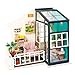 Produktbild GAX DIY Mini Dollhouse Building Building Model Home Dekoration Spielzeug Balcony Daydreaming mit LED-Licht, Werkzeuge und Anleitung Englisch Version