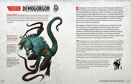 The Monsters & Creatures Compendium (Dungeons & Dragons): A Young Adventurer's Guide
