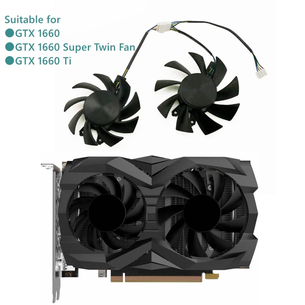 zotac geforce gtx1660 シングルファン Amazon.com: RAKSTORE GA82S2H GA72S2U Graphics Card Cooling