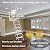 HQHAOTWU Attic Ladder Attic Pull Down Ceiling Ladder Access Stairs Folding Loft Ladder Stairs 13 Steps 10.5 Feet Height with 660LB Loading Capacity Pure White Carbon Steel Attic Stairs 31.5 x 35.4 in