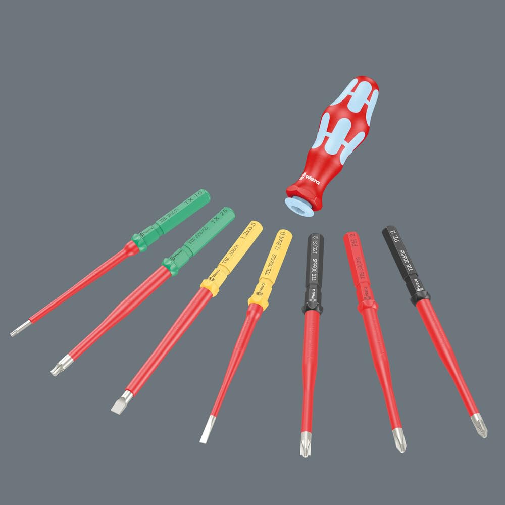 Wera Kraftform Kompakt VDE Stainless 17 extra slim 1 Tool Finder, 17 pezzi