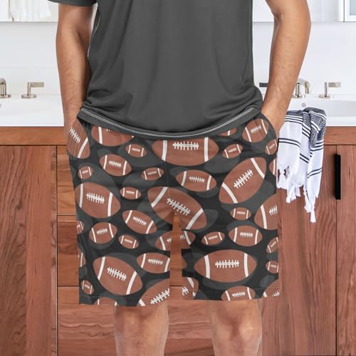 Pajama Shorts for Men Valentines Gift, Men's Pajama Bottoms, Sleepwear for Dad's Gift2