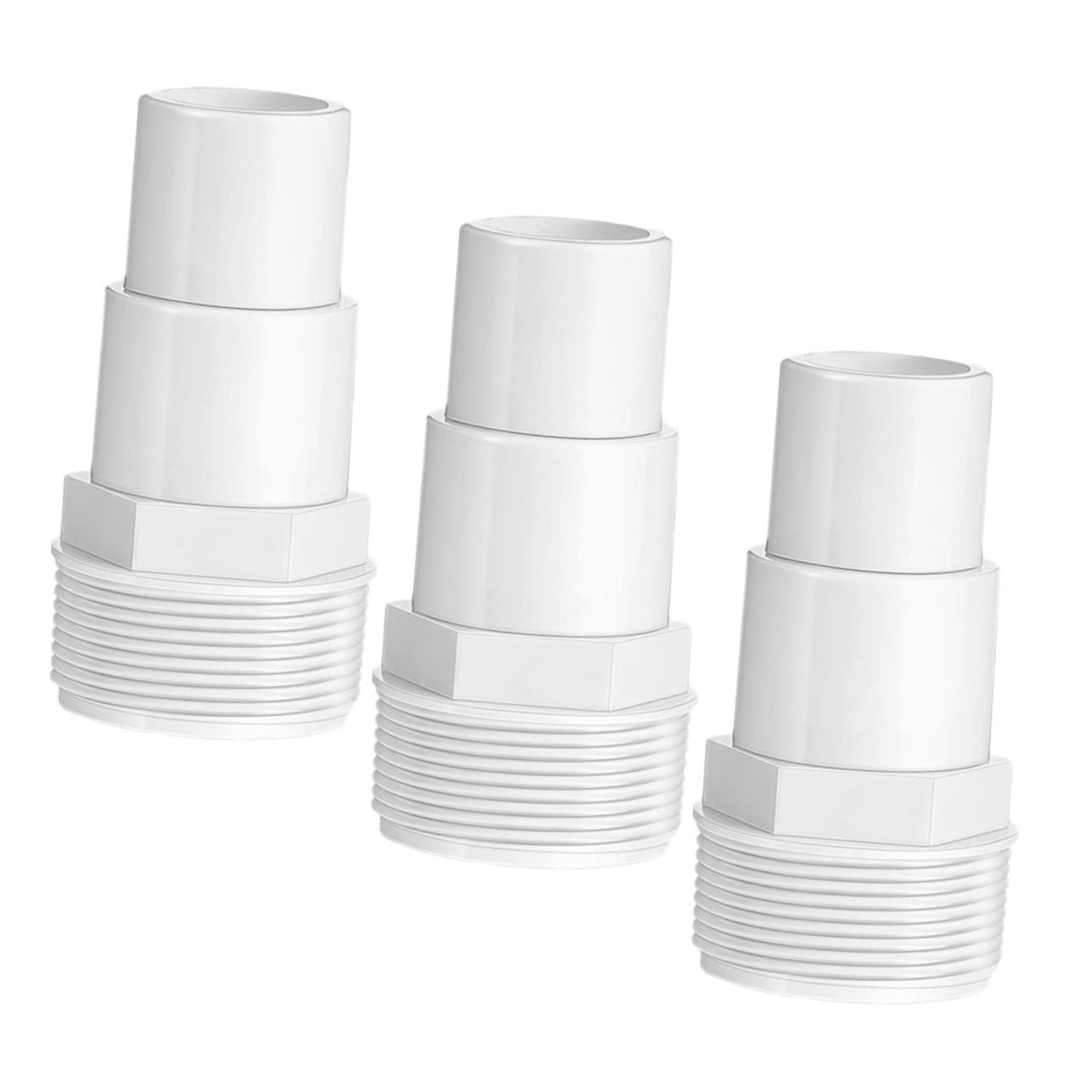 VANZACK 9stücke Zuverlässiger Pool Pumpenadapter Praktischer Verbindungsschlauch Für Poolfilter Langlebiges Material Für Einfache Poolwartung