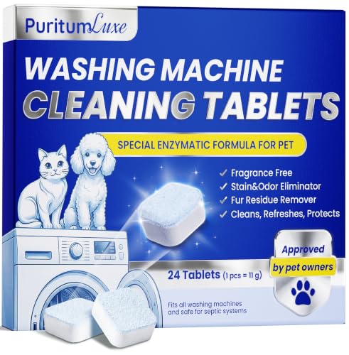 Puritum Luxe Washing Machine Cleaner Tablets