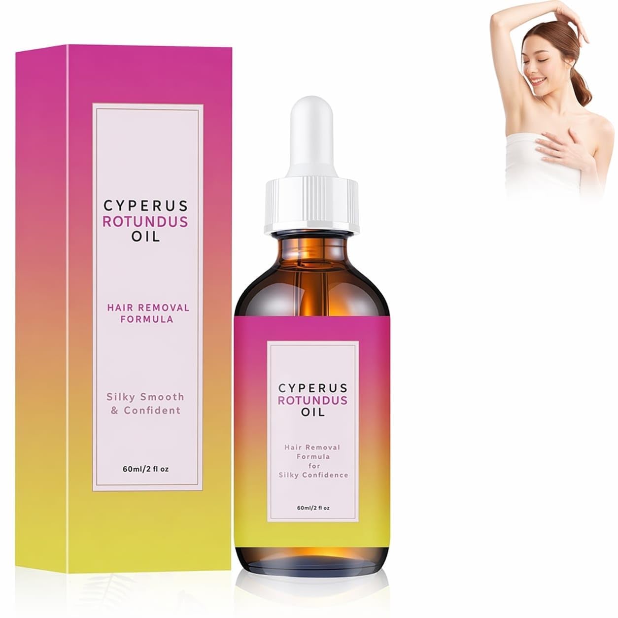 Cyperus Rotundus Oil | Natural Cyperus Rotundus Oil for Hair Removal | Reduces Unwanted Hair Growth | Moisturizes & Soothes The Skin | Reducing Body Hair Growth, Shrink Pores | Suitable for All Skin Types-60 ml (PACK OF 1)-picture-22