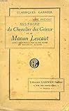 HISTOIRE DU CHEVALIER DES GRIEUX ET DE MANON LESCAUT - PREVOST ABBE