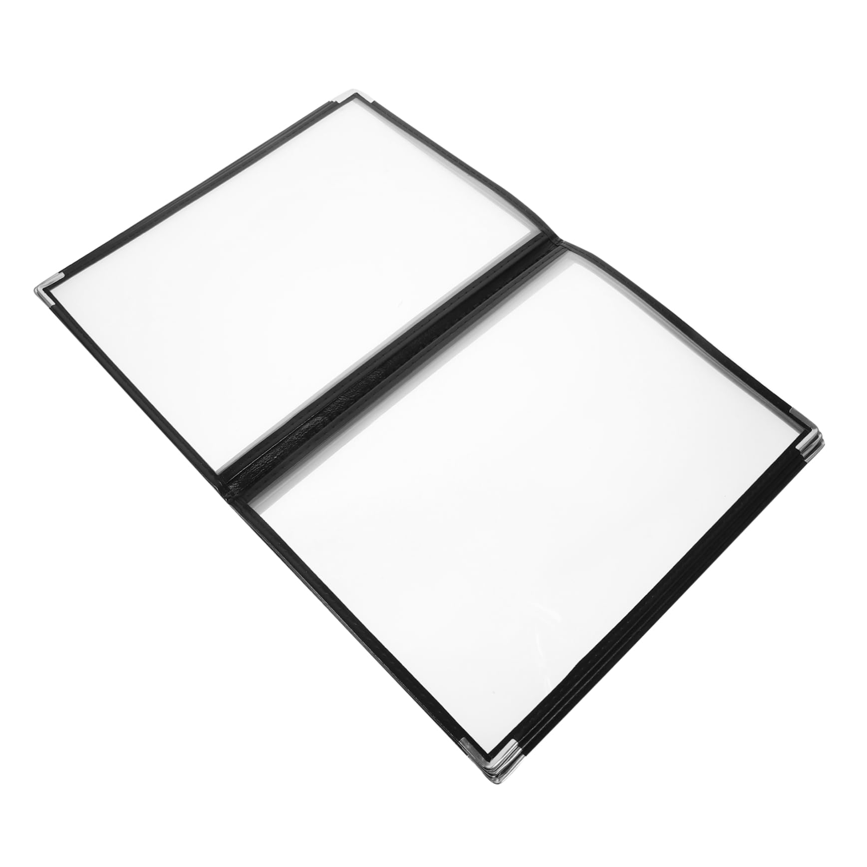 HEALEEP Unique Restaurant Menu Cover Holder Hotel Menu Book Multiple Pages for Bar