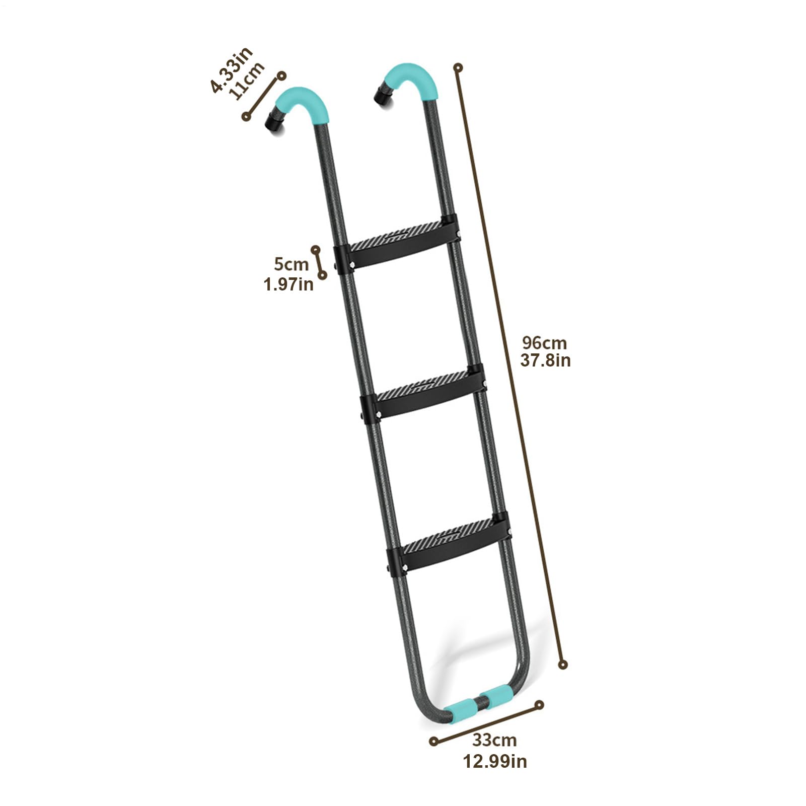 trampolino, Scalatore trampolino - universale a 2 gradini/3 gradini di | larghezza | Passi di per bambini Bambini Bambini