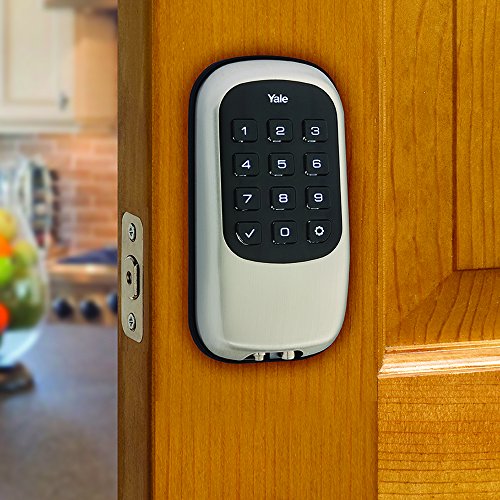 Yale B1L Lock Keypad Deadbolt In Satin Nickel #TOP2