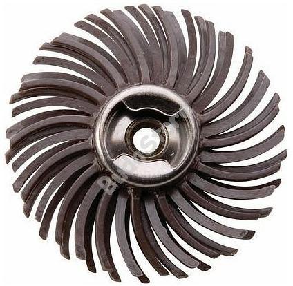 Dremel 473S EZ SpeedClic Feinschleifbürste - Zubehörsatz für Multifunktionswerkzeug mit 1 Feinschleifbürste Körnung 220 25mm zum Entgraten, Reinigen und Polieren von Kunststoff, Holz und Metall